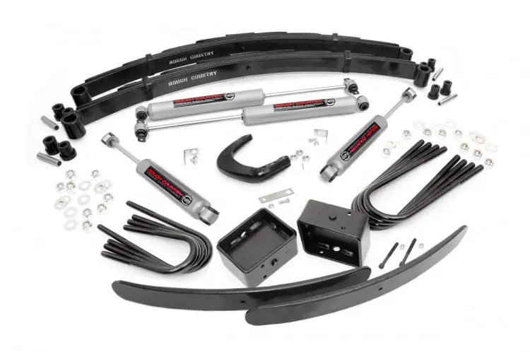 Rough Country 6-Inch Lift Kit With Heavy-Duty Rear Springs For 1973–1976 Chevrolet/Gmc C/K20/C/K25 1
