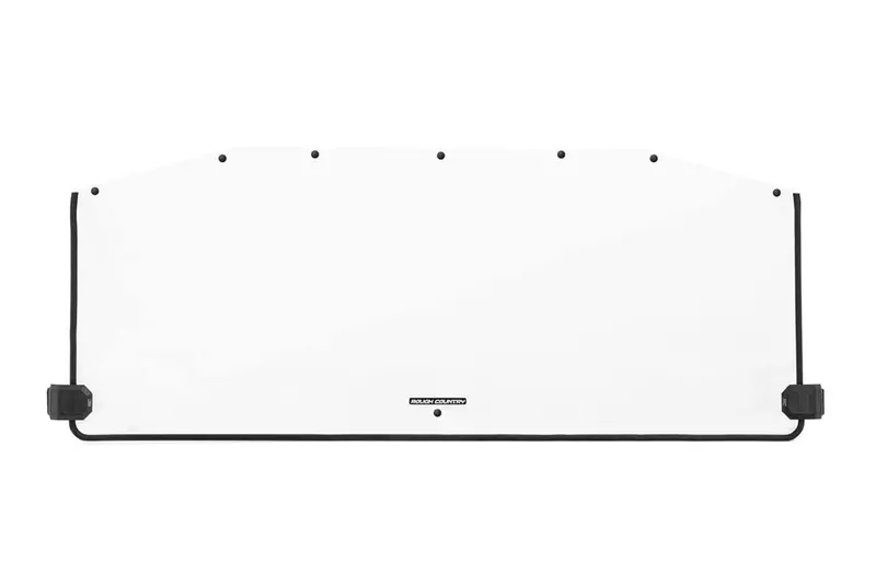 Rough Country 98162032 Scratch Resistant Rear Windshield Panel 16-20 Can-Am Defender Rough Country 1