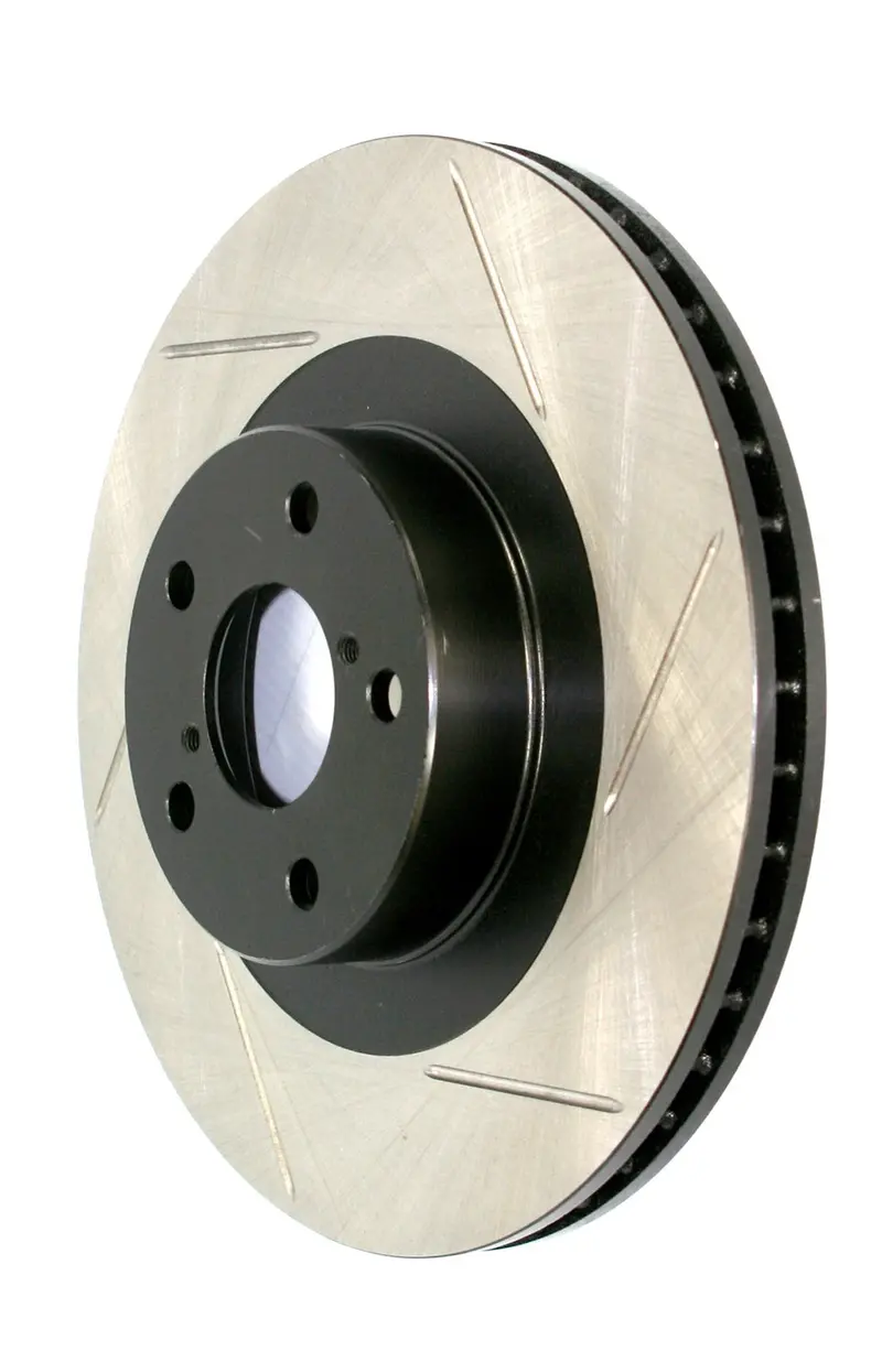 Stoptech Sport Front Left Slotted Brake Rotor 1