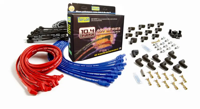 Taylor Cable 79017 Spiro-Pro 10.4Mm Ignition Wire Set – High-Performance Spark Plug Wires 1
