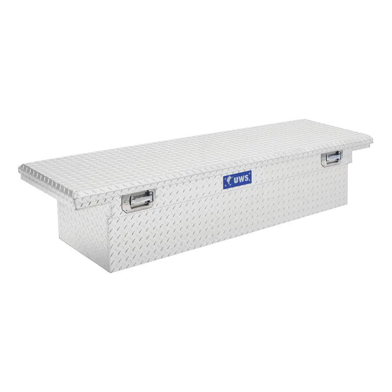Uws Ec10481 Bright Aluminum 69In. Crossover Truck Tool Box With Pull Handles (Heavy Packagin 1
