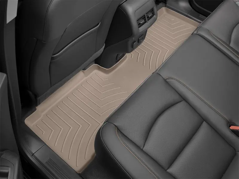 Weathertech Digitalfit Tan Floor Liners – Second-Row Protection (459712) 1
