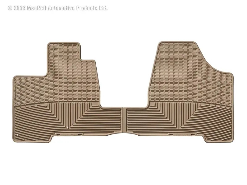 Weathertech W41Tn All-Weather Front Floor Mats – Tan Color, Custom Fit 1
