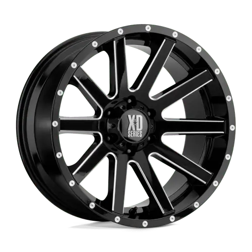 Xd Xd818 20X9 Inch Alloy Wheel – 6X135 Bolt Pattern, Gloss Black Machined Finish, +18Mm Offset 1